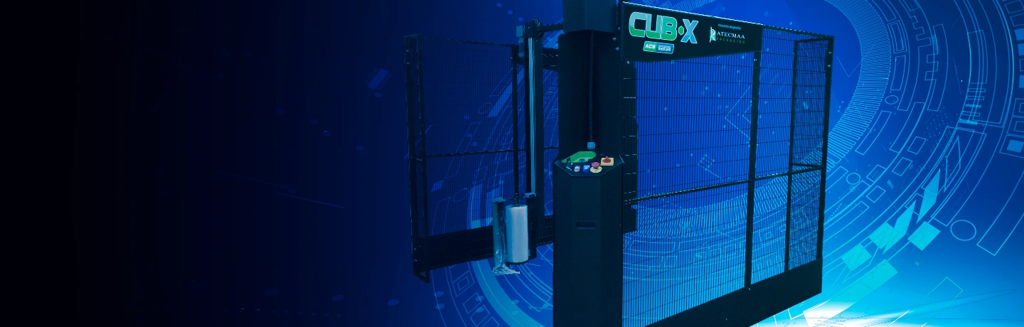 Image page blog : Banderoleuse semi-automatique : une solution flexible pour filmer vos palettes